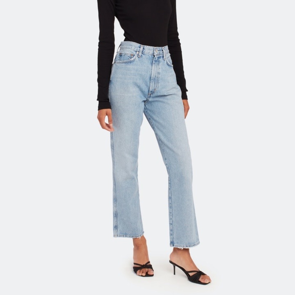 AUTHENTIC Pinch Waist High Rise Kick Flare Jean 29